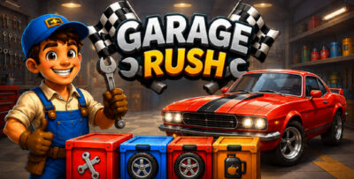Garage Rush | HTML5 Path Puzzle Game