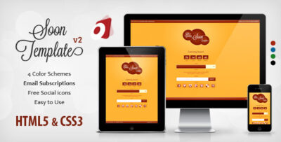 Gila - Responsive Coming Soon Template
