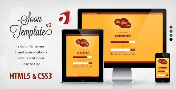 Gila - Responsive Coming Soon Template Gila - Responsive Coming Soon Template