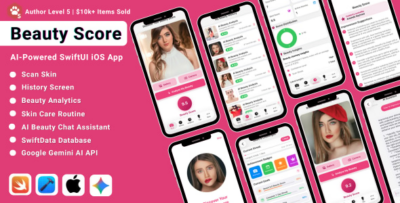 GlowLens | AI Beauty Score and Face Analyzer iOS Mobile App