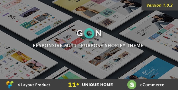 Gon - Responsive Ecommerce Shopify Theme Gon - Responsive Ecommerce Shopify Theme