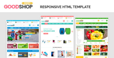 Goodshop - Multipurpose Ecommerce HTML Template