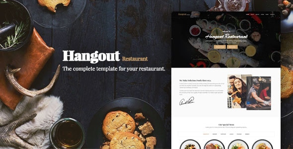 Hangout - HTML5 Restaurant Template Hangout - HTML5 Restaurant Template