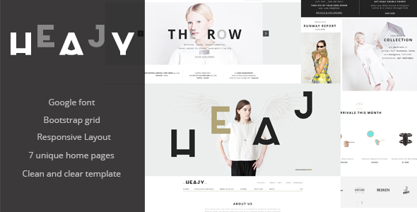 Heajy - Jewelry Store HTML Template Heajy - Jewelry Store HTML Template