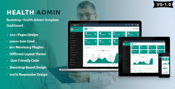 Health Admin - Bootstrap Health Admin Template Dashboard Health Admin - Bootstrap Health Admin Template Dashboard