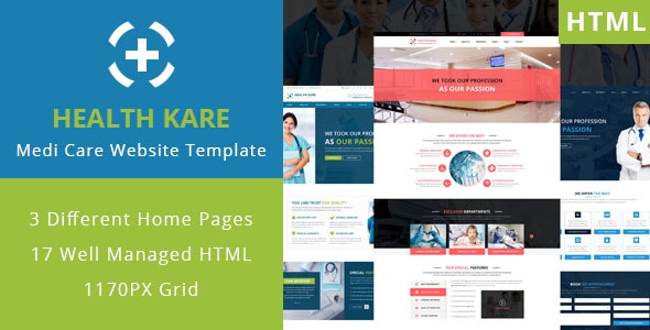HEALTH KARE - Professional Medi Care HTML Template HEALTH KARE - Professional Medi Care HTML Template