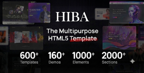 Hiba Multipurpose HTML5 Template Hiba Multipurpose HTML5 Template