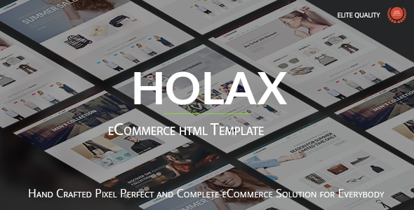 Holax - Fashion Store HTML Template Holax - Fashion Store HTML Template