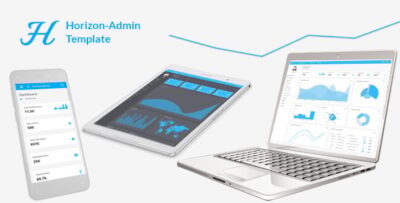 Horizon - Responsive + RTL + PHP + AngularJS Web app kit