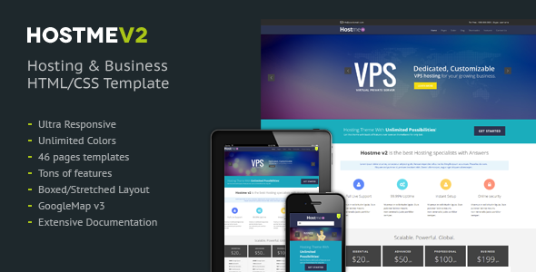 Hostmev2 - Responsive HTML5 Template Hostmev2 - Responsive HTML5 Template