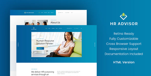 HR Advisor & Business Consulting HTML Template HR Advisor & Business Consulting HTML Template