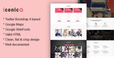 Iconic  || Corporate and Business Template