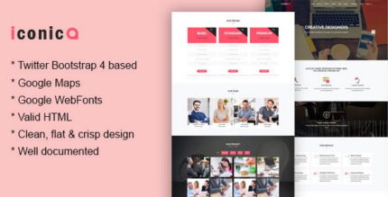 Iconic  || Corporate and Business Template