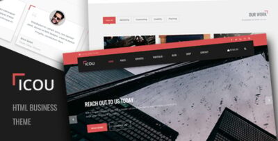 Icou - Responsive Business HTML Template