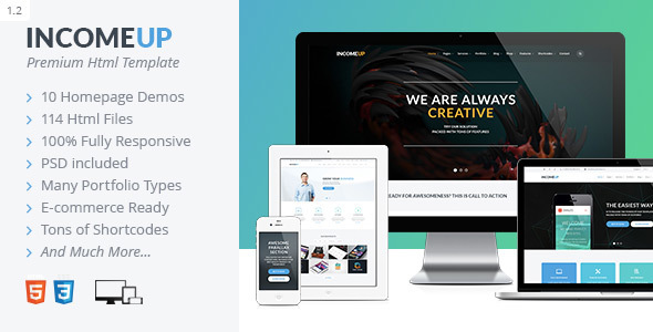 IncomeUp – Multi-purpose Business HTML Template IncomeUp – Multi-purpose Business HTML Template