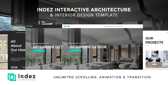 Indez - Interactive Architecture & Interior Template Indez - Interactive Architecture & Interior Template