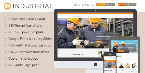 Industrial - Architects & Engineers HTML5 Template Industrial - Architects & Engineers HTML5 Template