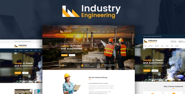 Industry Engineering - Industrial And Engineering HTML Template Industry Engineering - Industrial And Engineering HTML Template