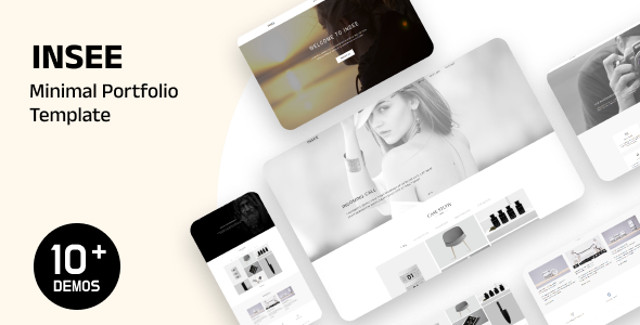 Insee - Minimal HTML Portfolio Template Insee - Minimal HTML Portfolio Template