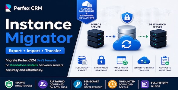 Instance Migrator - Perfex CRM Migration Tool Instance Migrator - Perfex CRM Migration Tool