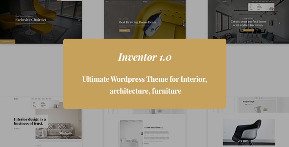 Inventor- Architechture and Furniture Interior HTML5 Template Inventor- Architechture and Furniture Interior HTML5 Template