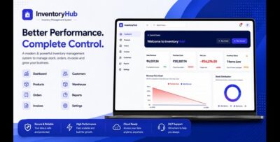 InventoryHub - Inventory Management System - React Script