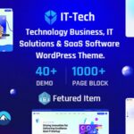 IT-Tech - Saas, Startup, Technology & IT Solutions WordPress Theme