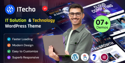 ITecho - IT Solutions & Technology WordPress Theme