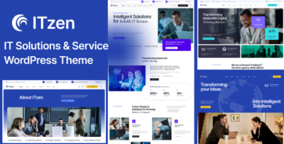 ITzen - IT Solutions & Services WordPress Theme