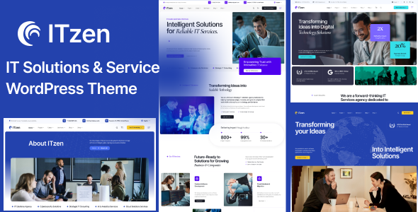 ITzen - IT Solutions & Services WordPress Theme ITzen - IT Solutions & Services WordPress Theme