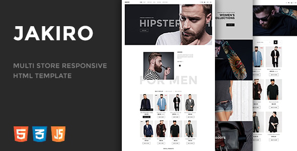 Jakiro - Multi Store Responsive HTML Template Jakiro - Multi Store Responsive HTML Template