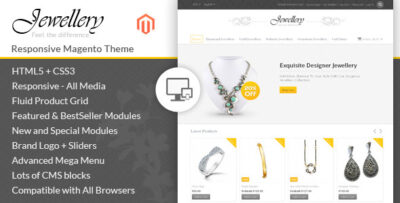 Jewellery - Magento Responsive Template