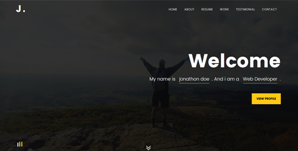 Jidan -Modern Personal Portfolio Template Jidan -Modern Personal Portfolio Template