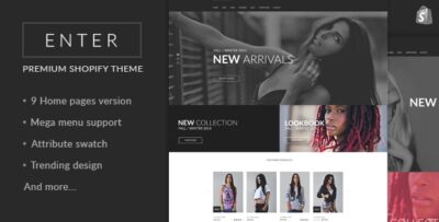 JMS Enter - Responsive Shopify Theme