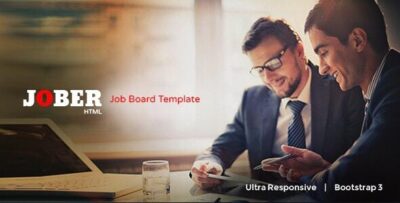 Jober - Elegant Job Board Template