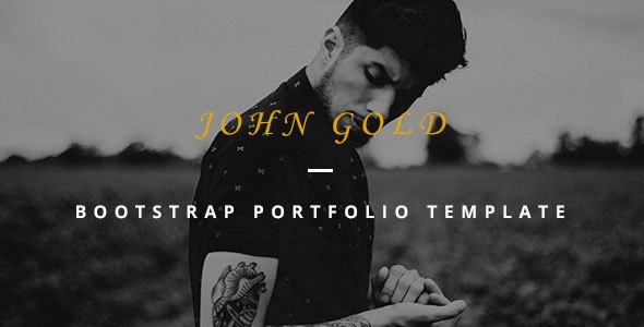 John Gold - Bootstrap Portfolio HTML Template John Gold - Bootstrap Portfolio HTML Template