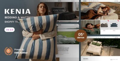 Kenia - Bedding & Mattress Shopify 2.0 Theme