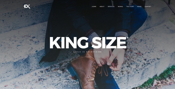 King Size || Creative Portfolio Template King Size || Creative Portfolio Template