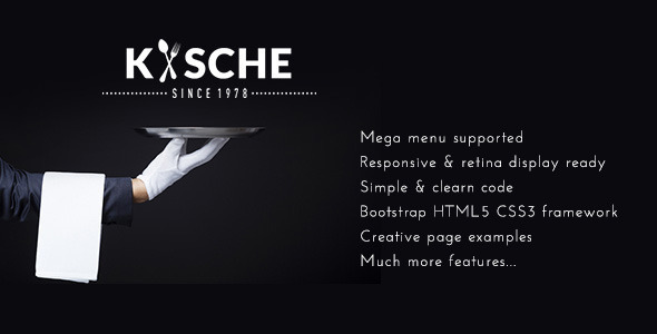 Kische | Restaurant, Cafe Responsive Site Template Kische | Restaurant, Cafe Responsive Site Template