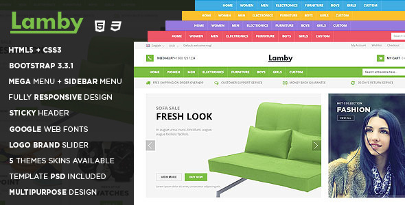 Lamby - Responsive Multipurpose HTML5 Template Lamby - Responsive Multipurpose HTML5 Template