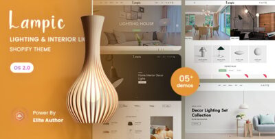 Lampic - Lighting & Interior Lights Shopify Theme