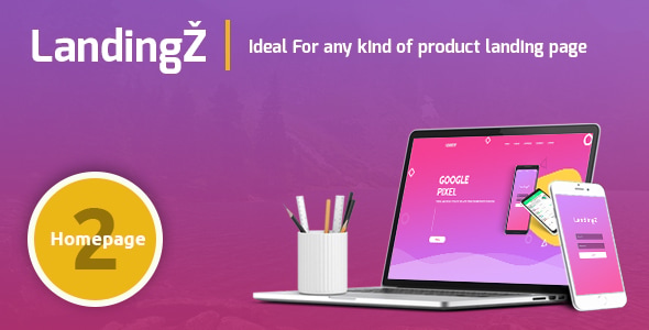 Landingz - One Page App and Product Landing Html Template Landingz - One Page App and Product Landing Html Template