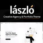 Laszlo - Creative Agency & Portfolio Lottie WordPress Theme