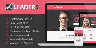 Leaders - Multipurpose HTML Template