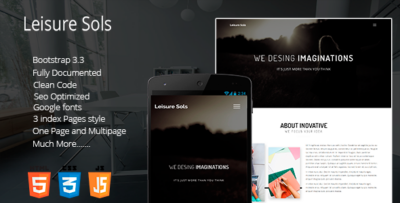 Leisure Sols Corporate Business Template