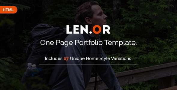Lenor - Responsive Portfolio HTML Template Lenor - Responsive Portfolio HTML Template