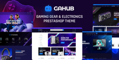 Leo Gahub Elementor – Gaming Gear & Electronics PrestaShop Theme