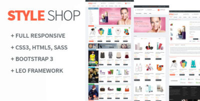 Leo StyleShop - Multistores Prestashop 1.6 and 1.7 Theme