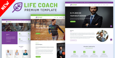 Life Coach, Psychologist and Speaker Template