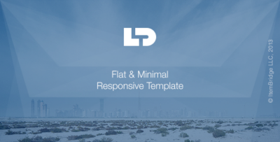 LightDose - Flat&Minimal Responsive HTML Template